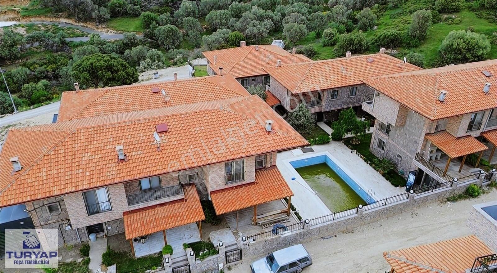 Turyap Foça'dan Asos Villalarında Satılık Lüks Tripleks - Görsel 18