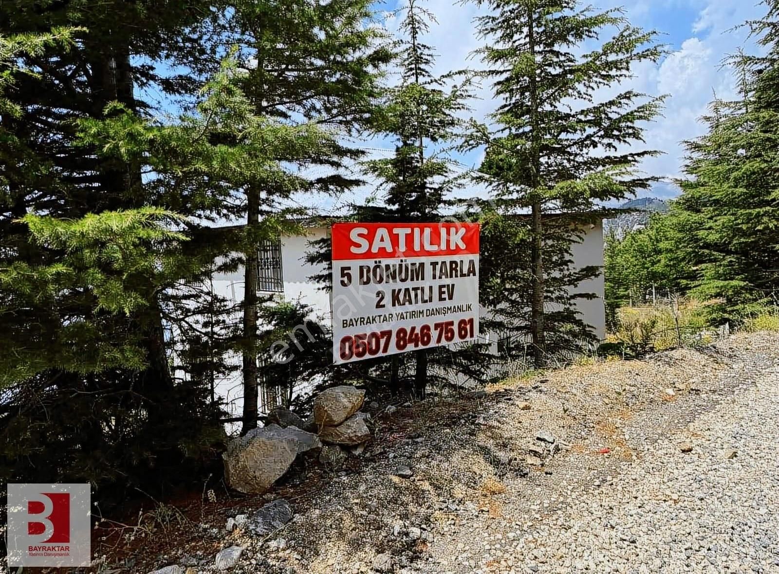 Gazipaşa'da 5 Dönüm Fırsat Arsa - Görsel 9