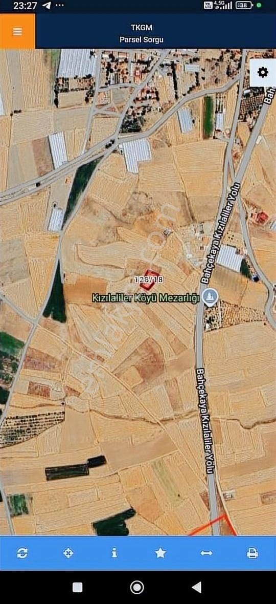 Korkuteli Kızılaliler De Satılık 1315 M2 Tarla - Görsel 3