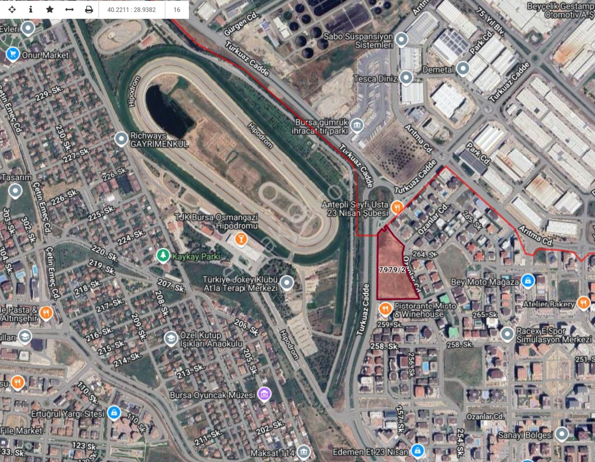 Bursa Kılıç Tan Nilüfer Ertuğrul Da Satılık 50m2 Arsa Hissesi - Görsel 2