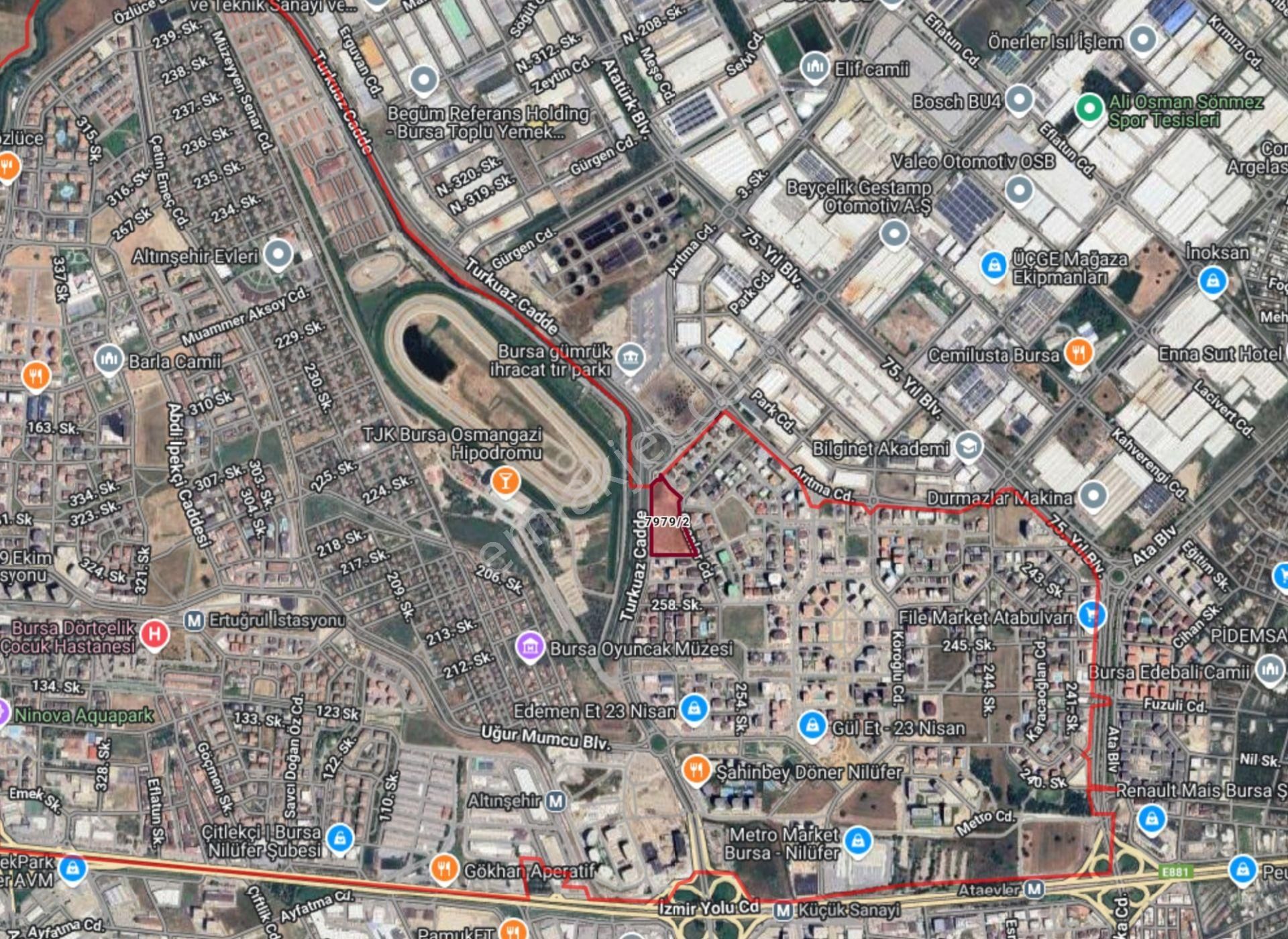 Bursa Kılıç Tan Nilüfer Ertuğrul Da Satılık 50m2 Arsa Hissesi - Görsel 3