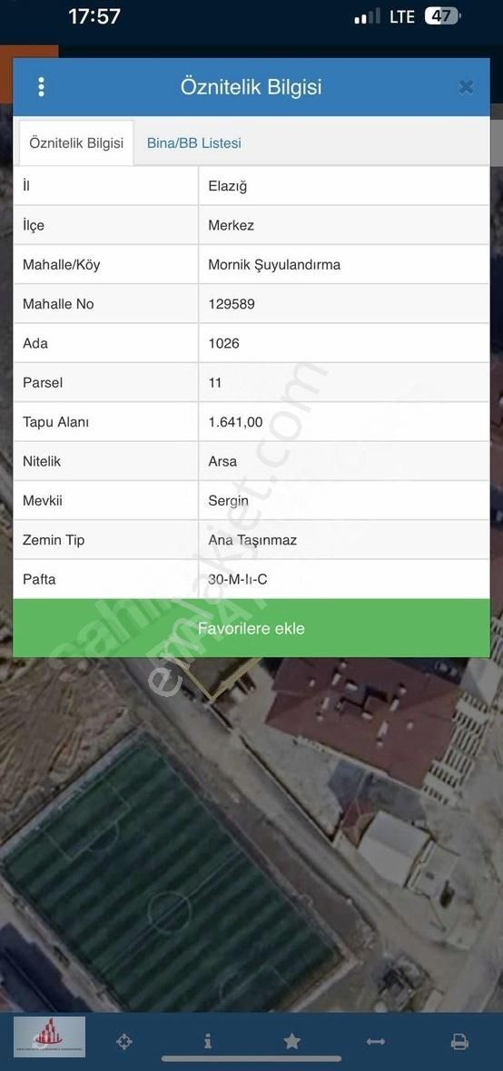 [frt]doğukent Mah. Ana Caddeye Bir Parsel Satılık İmarlı Arsa