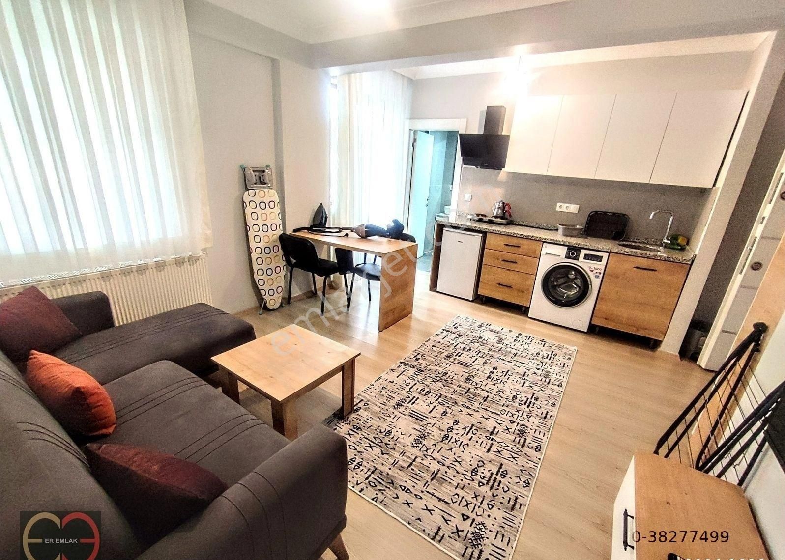 Gazi Mah. Kiralık Yeni Bina,herşey Dahil Eşyalı 1+1 Daire