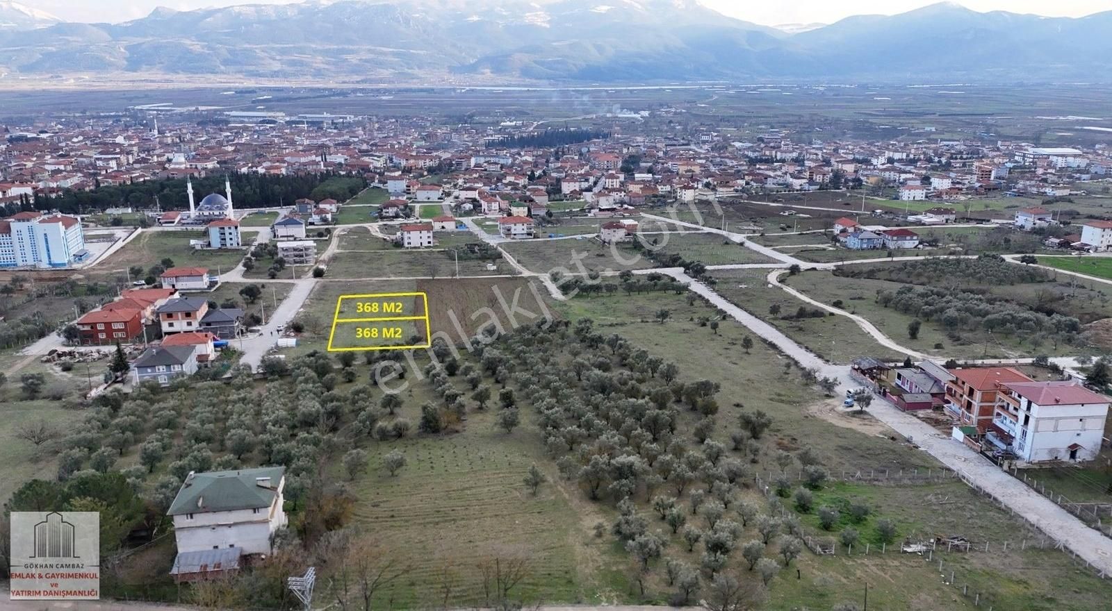 Anadolu Lisesine 150m Msf'de 368m2+368m2 Satılık İki Adet Arsa