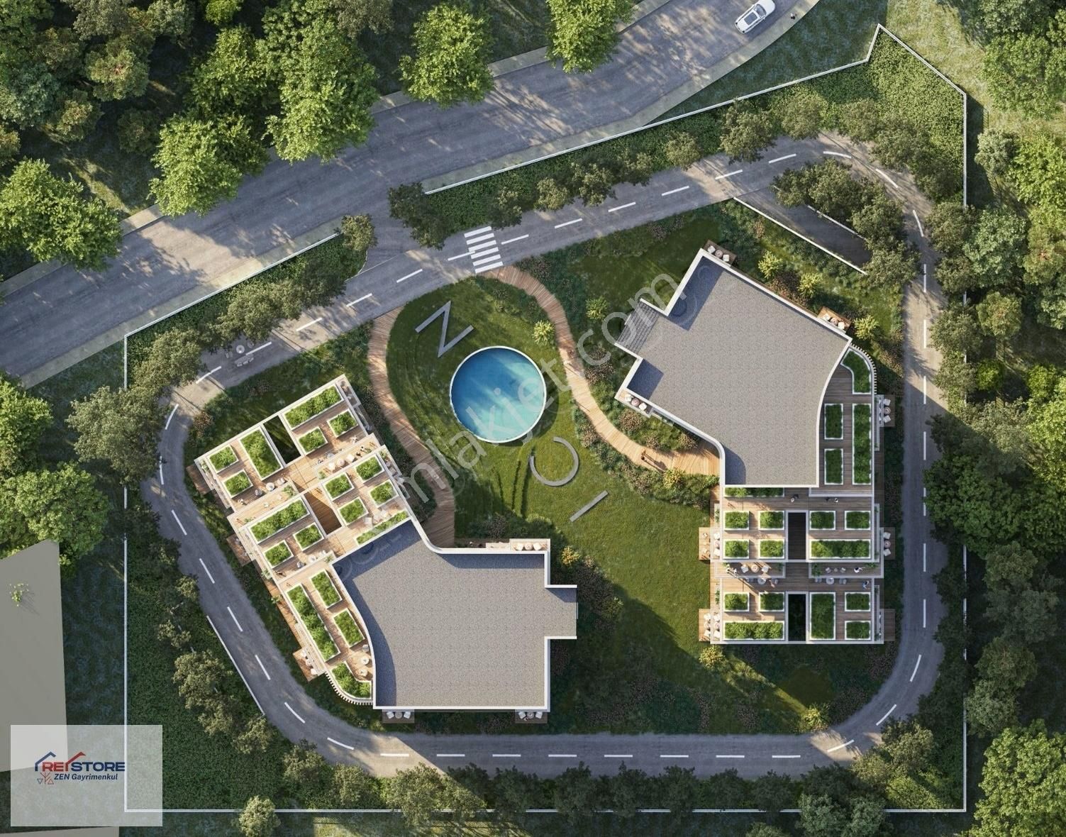 Icon Koru'da 2+1 Tapulu Arakat Lüks Sitede Satılık Daire