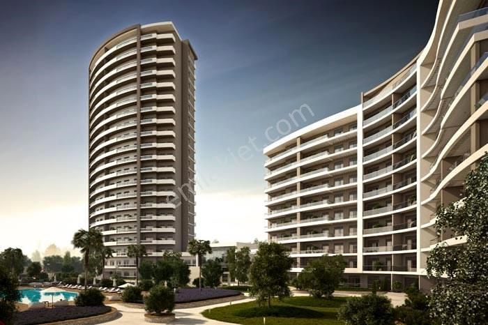 Narova 2 Kule Blokta Eşyalı 1+1 Kiralık