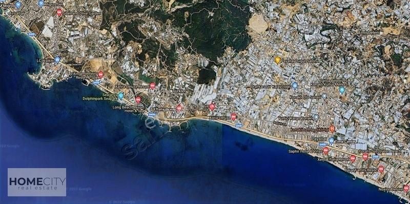 Alanya Konaklı 61.000m2 Denize Sıfır,plajdar Yeri Hazır,eşssiz