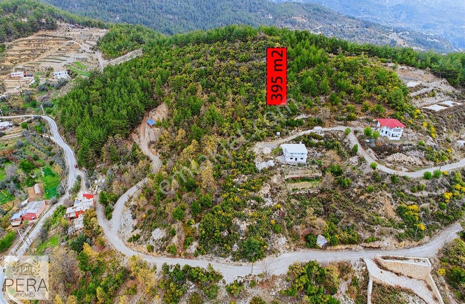 Alanya Dimçayı Üzümlü Baraj Manzaralı Satılık 395 M2 Tarla - Görsel 5