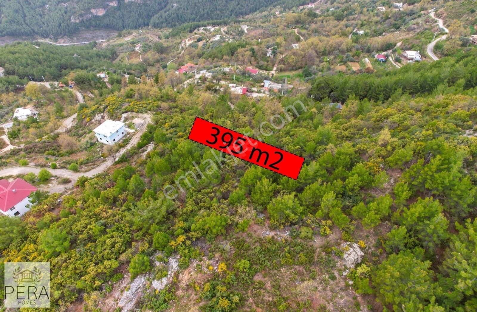 Alanya Dimçayı Üzümlü Baraj Manzaralı Satılık 395 M2 Tarla - Görsel 4