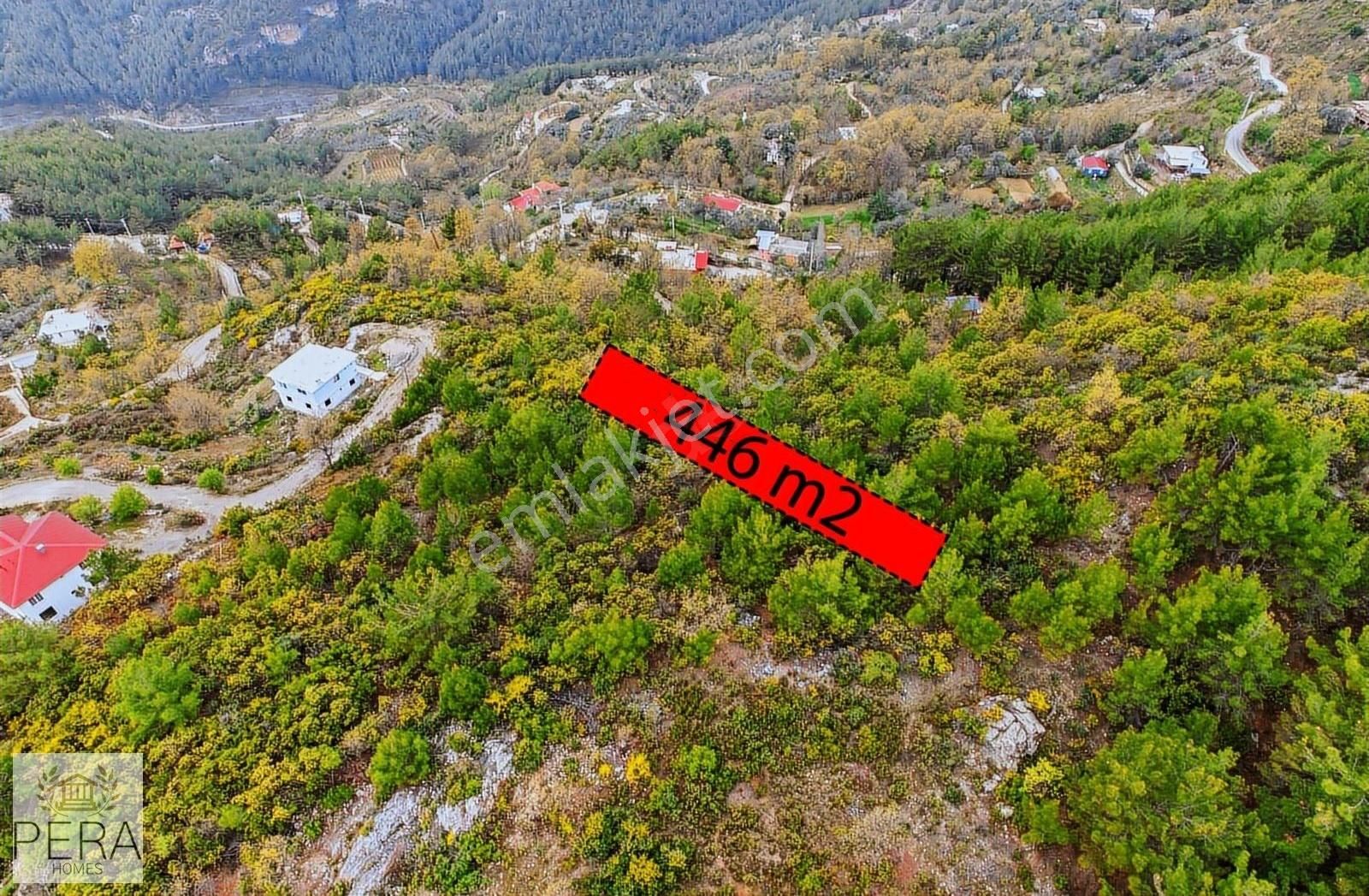 Alanya Dimçayı Üzümlü Baraj Manzaralı Satılık 446 M2 Tarla - Görsel 2