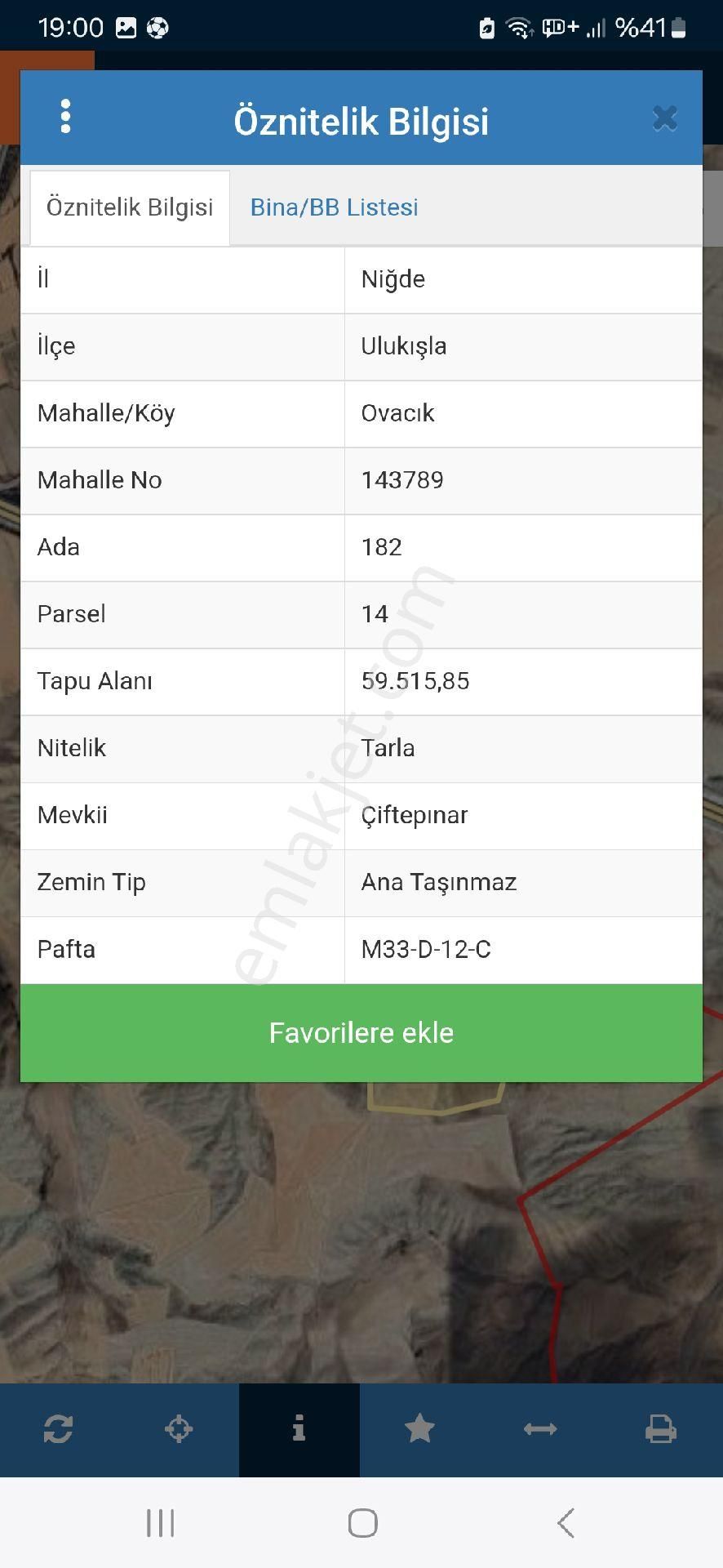 Satılık Tarla