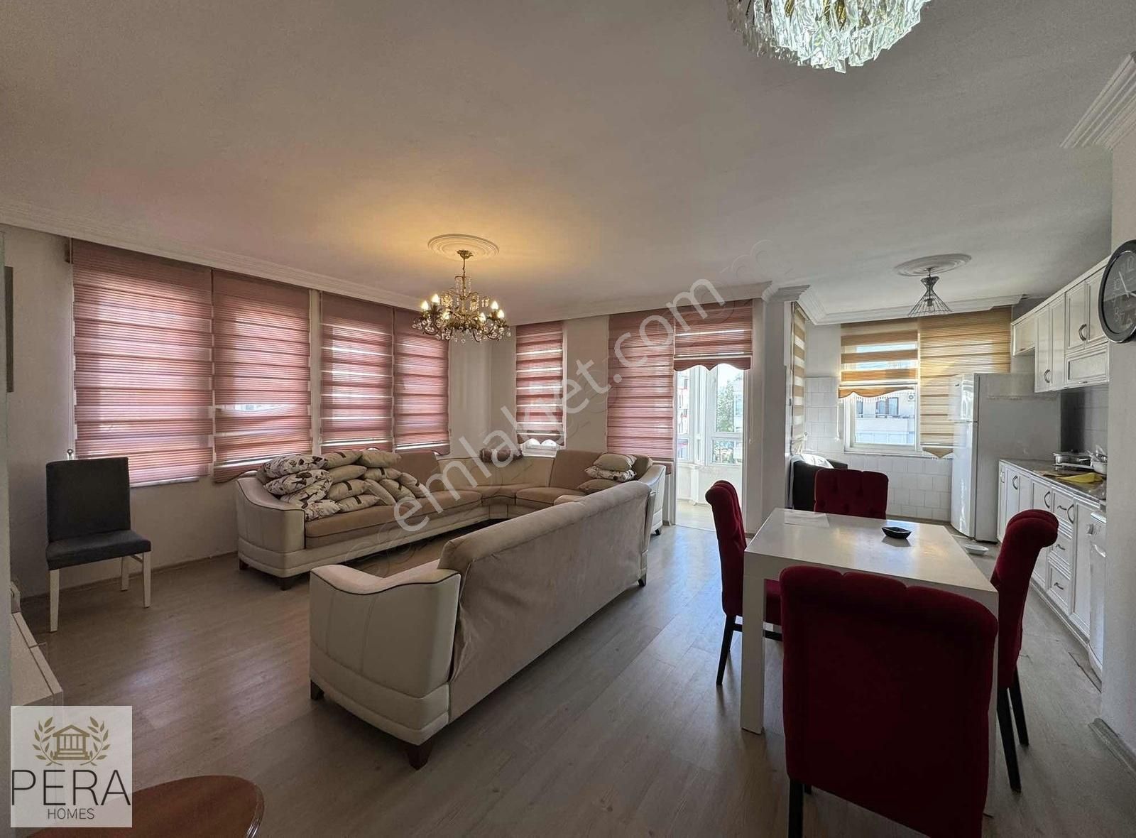 Alanya Güllerpınarı Denize 2.bina Eşyalı 2+1 Kiralık Daire