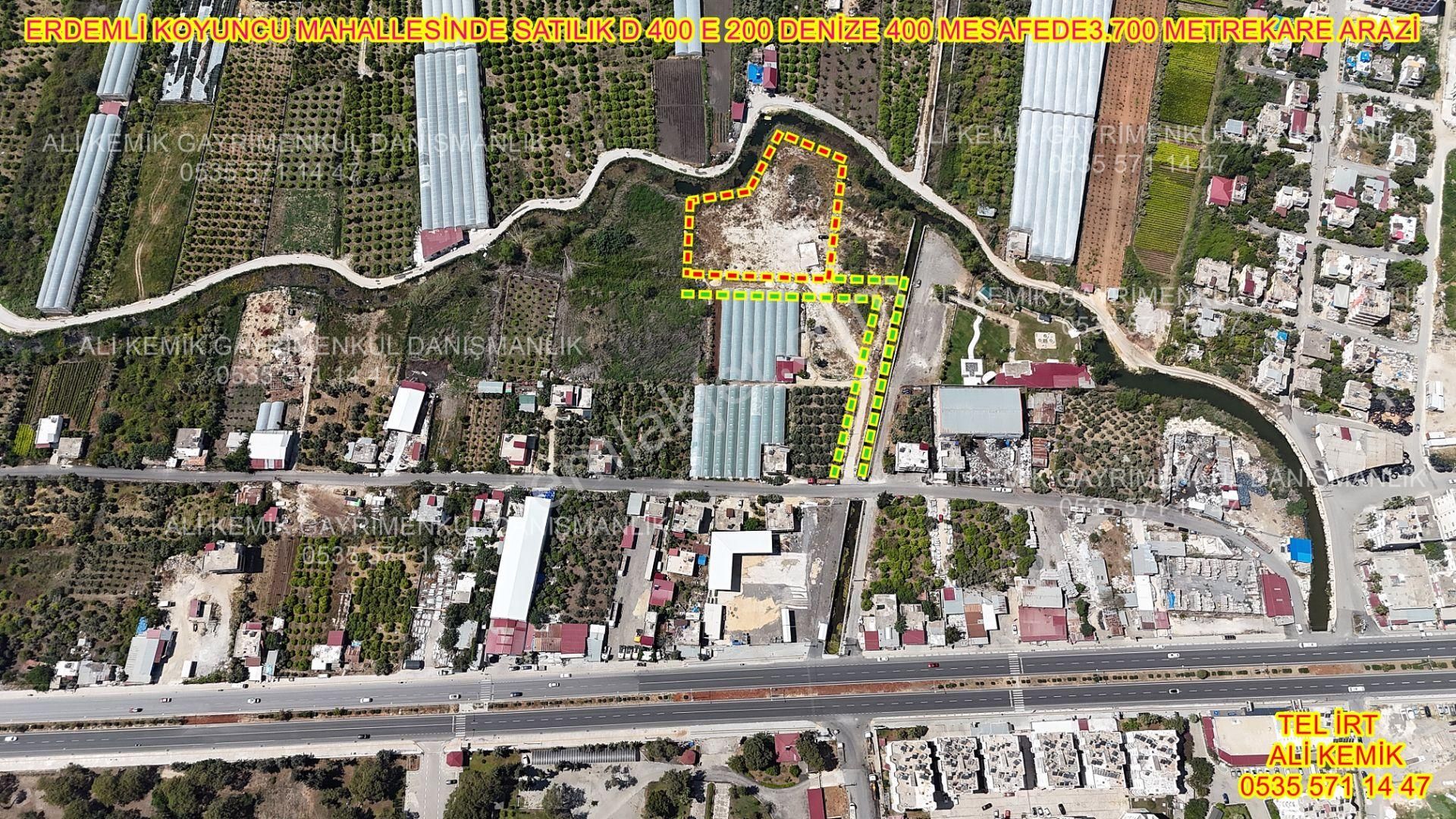 Anayola 200 Denize 400 Metremesafede 3.700 M2 Arazi - Görsel 8