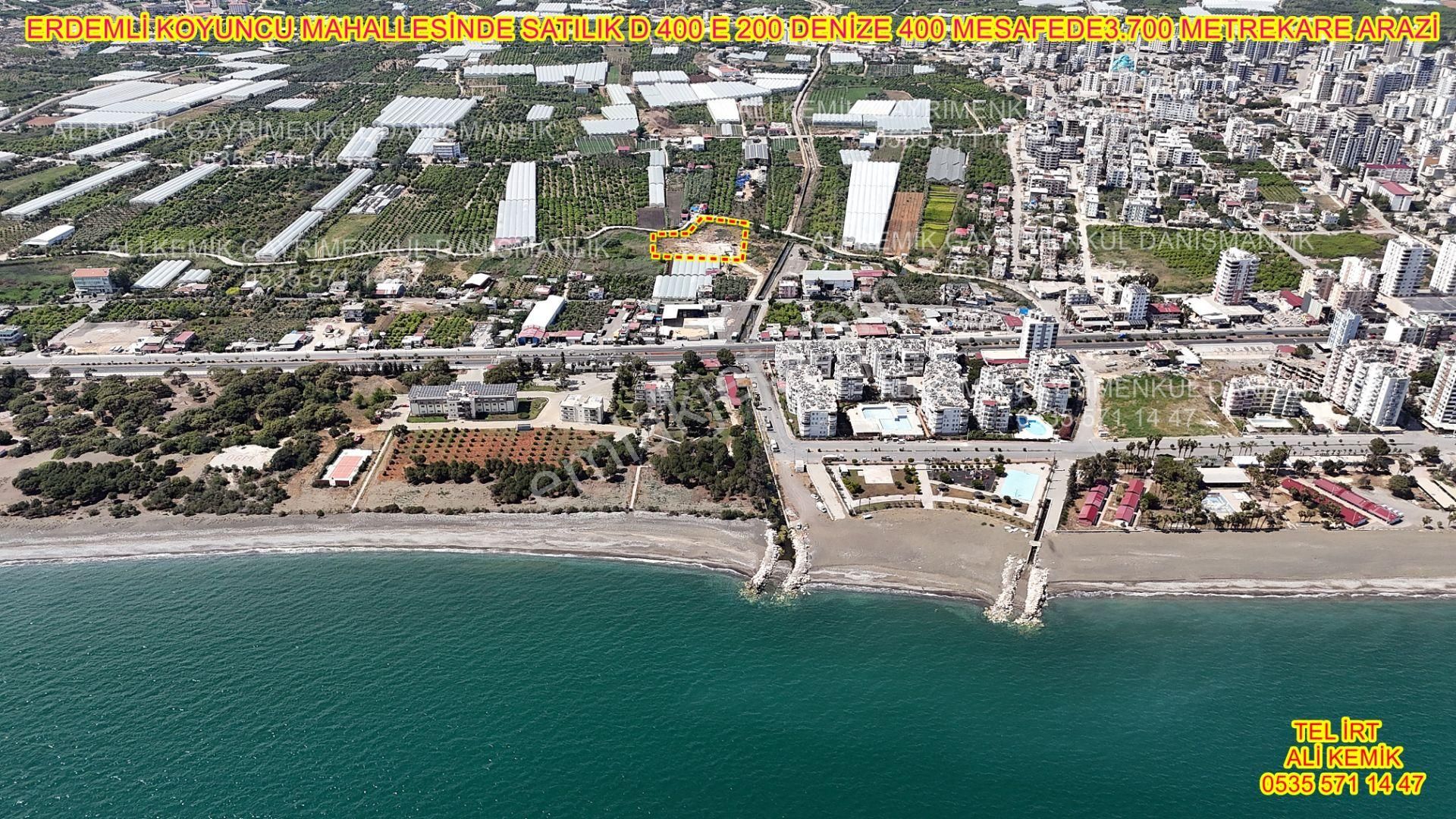 Anayola 200 Denize 400 Metremesafede 3.700 M2 Arazi - Görsel 9