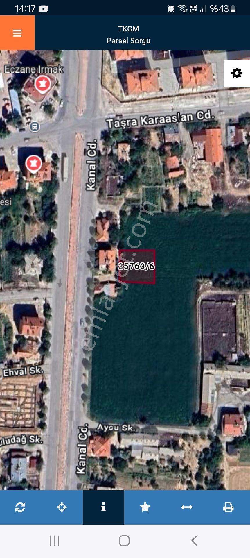 Karatay Karaaslanda Satlık 510 M2 Süper Parsel