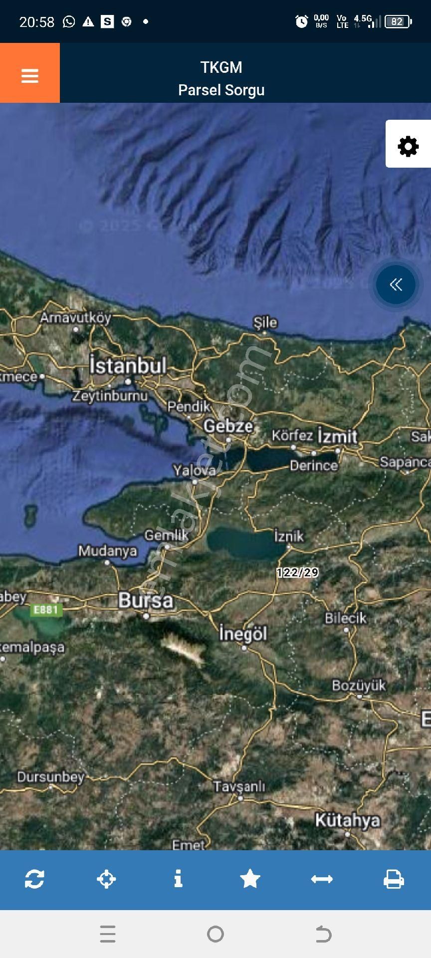 My Ekipdenbursa Yenişehir Kızılköyde Doğa Harikası Arazi Yola Cephe - Görsel 12