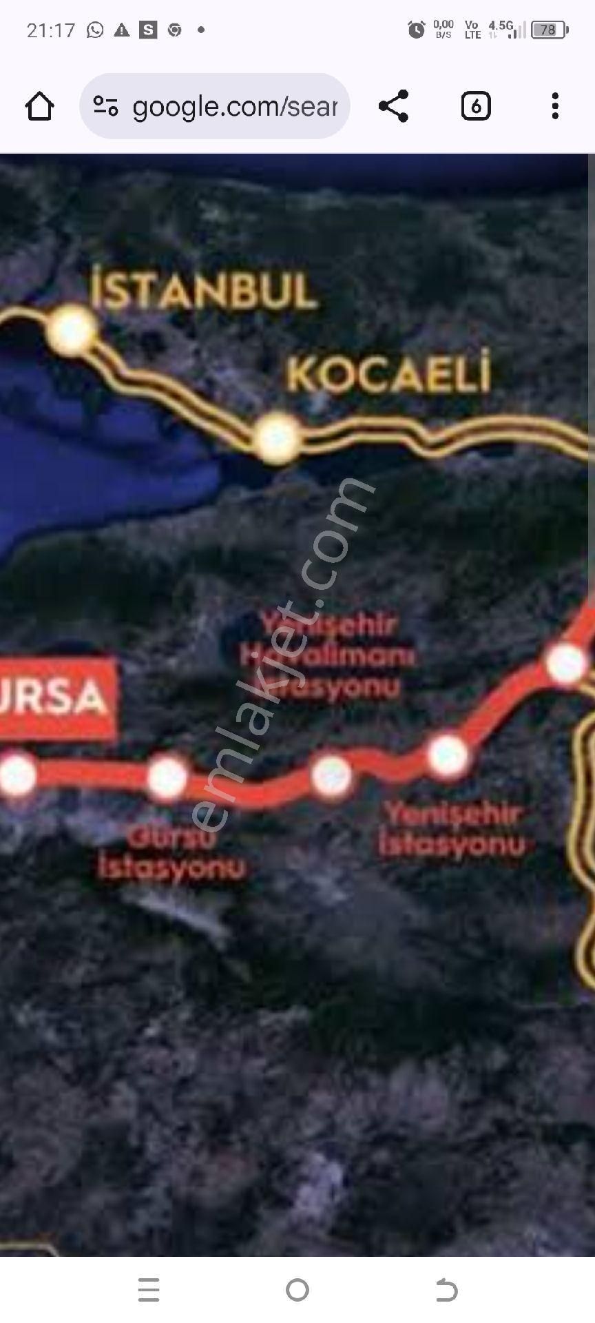 My Ekipdenbursa Yenişehir Kızılköyde Doğa Harikası Arazi Yola Cephe - Görsel 26