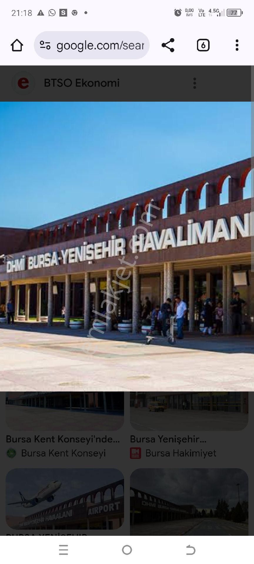 My Ekipdenbursa Yenişehir Kızılköyde Doğa Harikası Arazi Yola Cephe - Görsel 28