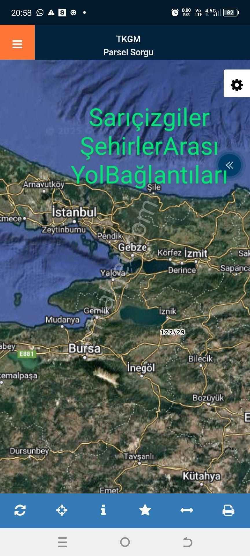 My Ekipdenbursa Yenişehir Kızılköyde Doğa Harikası Arazi Yola Cephe - Görsel 20