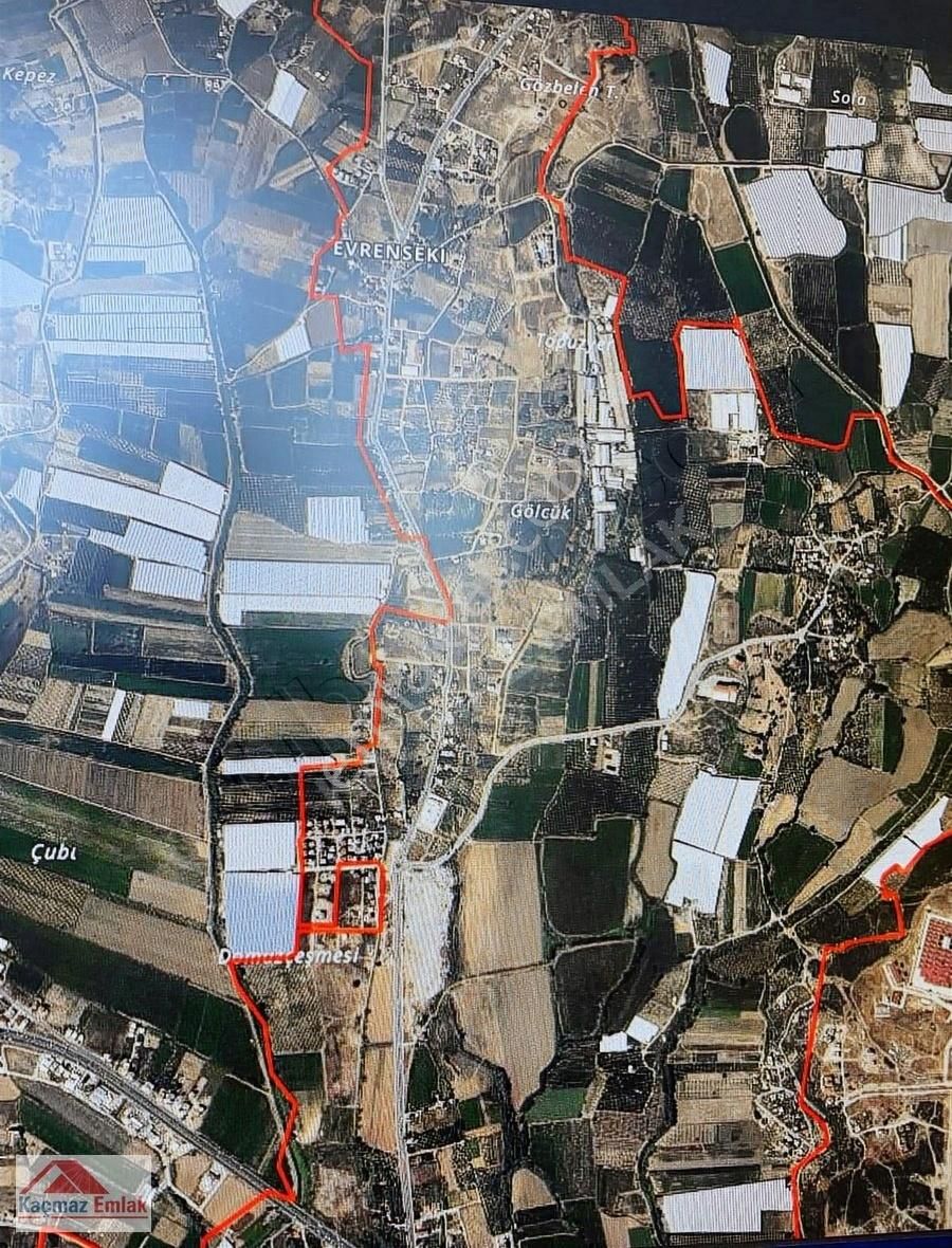 Manavgat Evrensekide Köşe Başı Kupon 560 M2 Villa Arsası