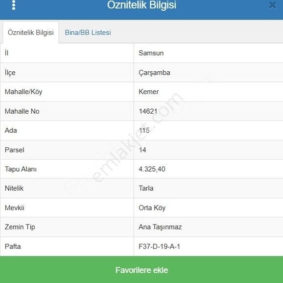 Öz-emmax Gayrimenkulden Tek Tapulu 4300 M2 Fındık Bahçesi