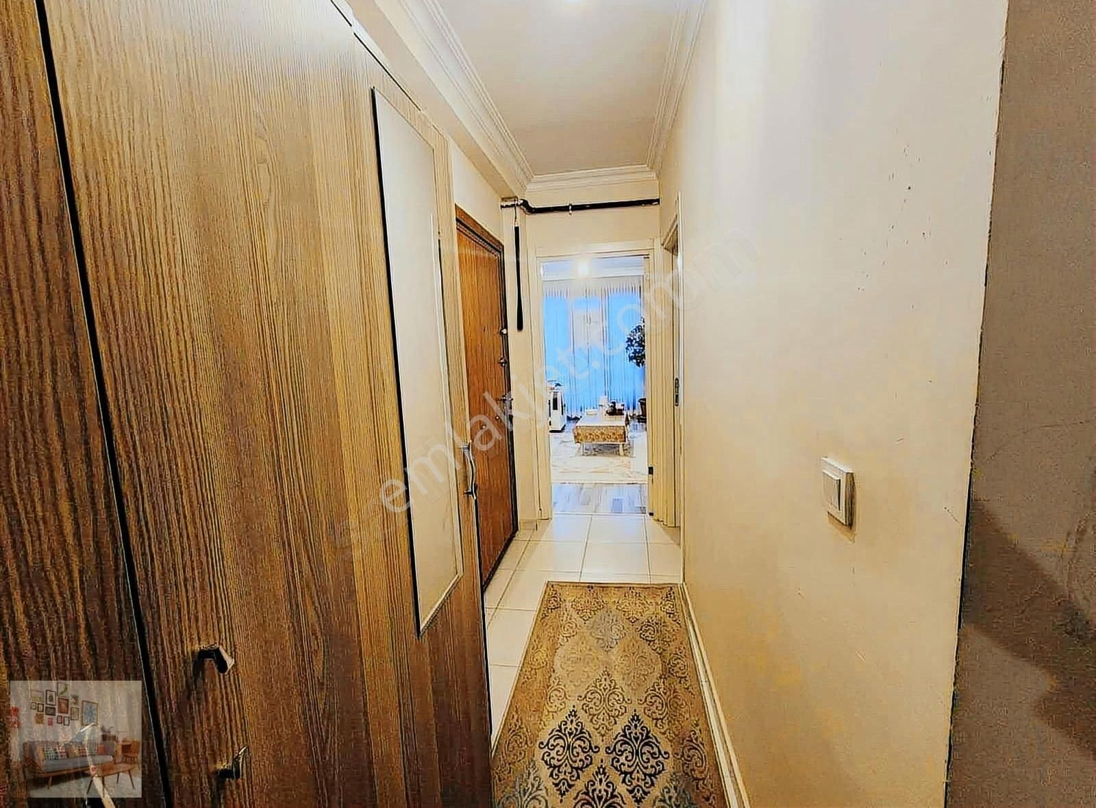 Satılık Güney Cephe 1.kat 2+1 75 M2 İskanlı Balkonlu Daire