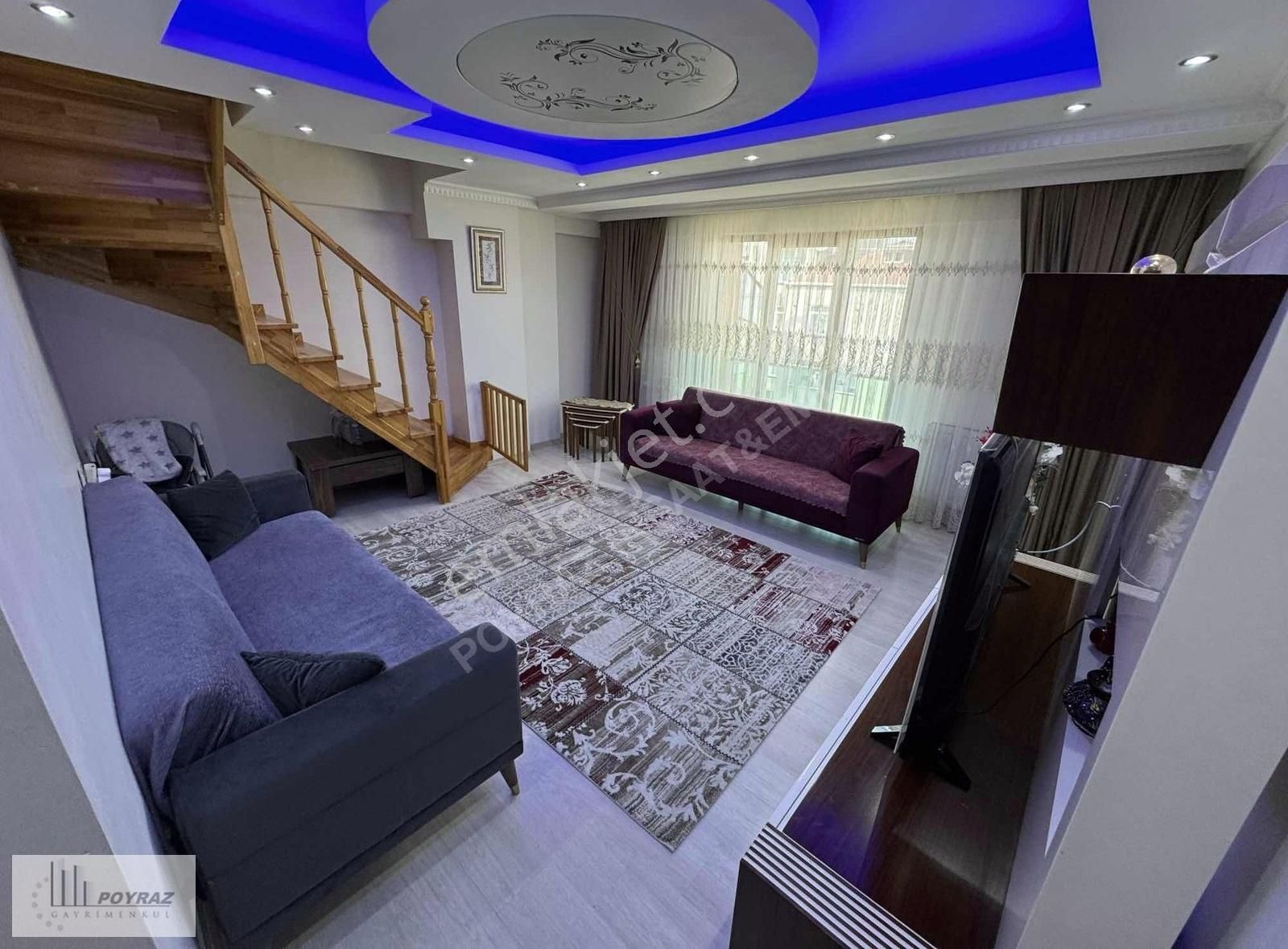 Satılık 3+3 Kuzey Cephe 185m'2 Merkezi Konumda Dublex Daire