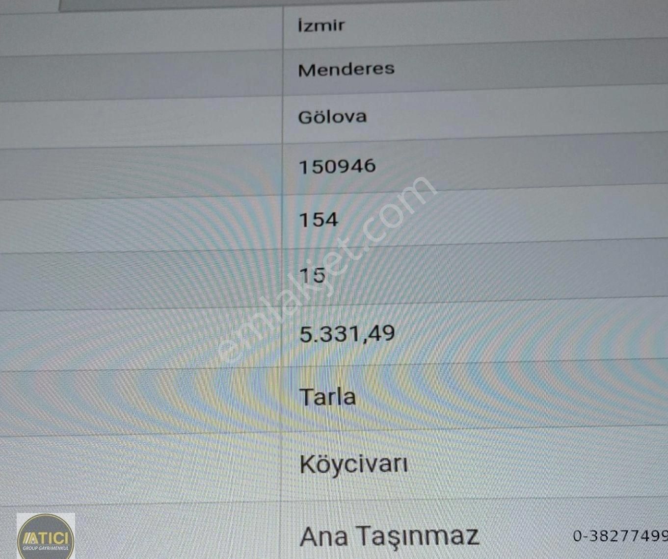Atıcı Group'dan Satılık Tarla