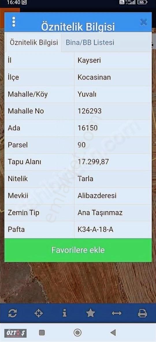 Yuvalıda Üçü Birden Satılık Yatırımlık Tarla