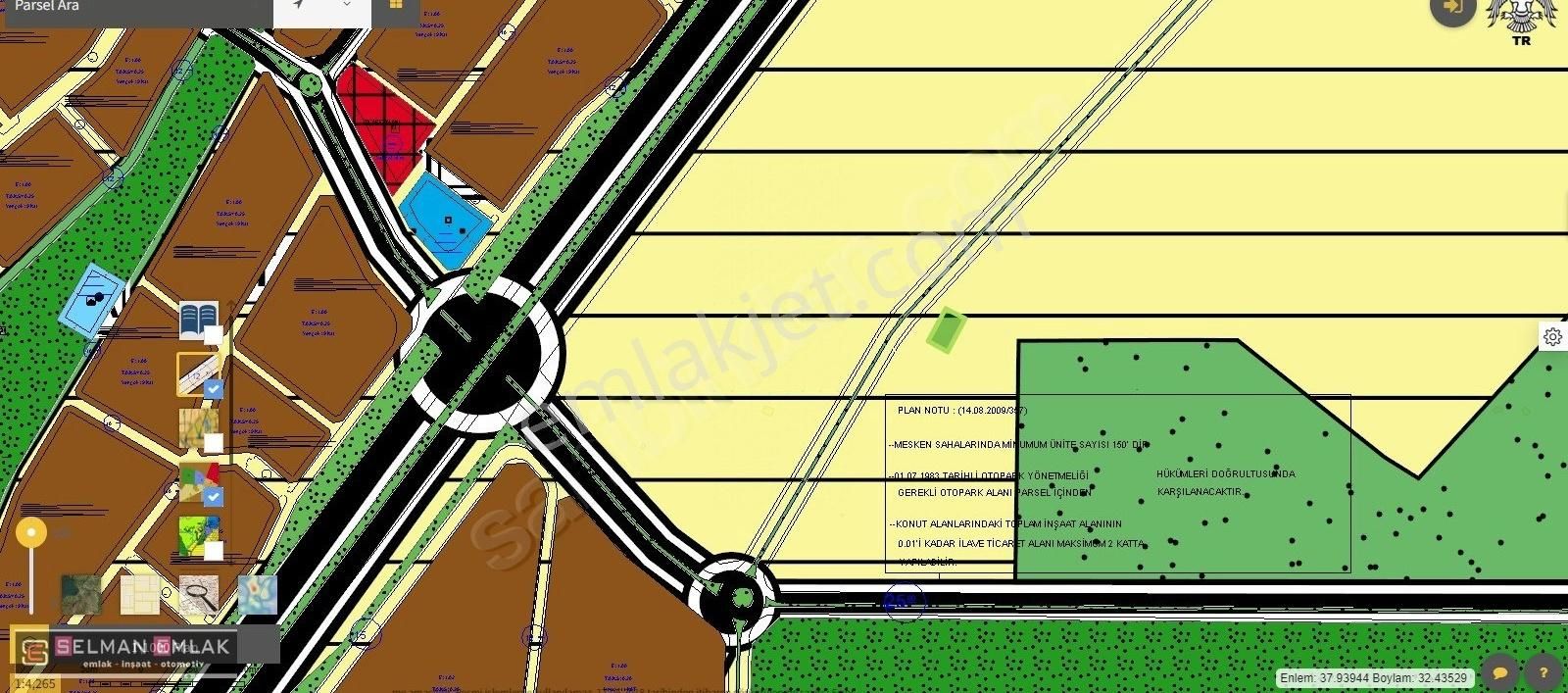 Sille Göztepe Konutları Yanı Cazip Arsa