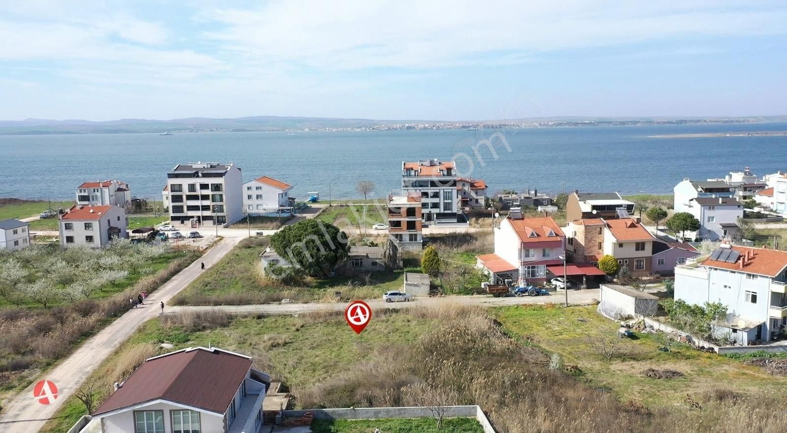Çanakkale, Lapseki, Çardak, Boğaz Kenarı Satılık İmarlı Arsa