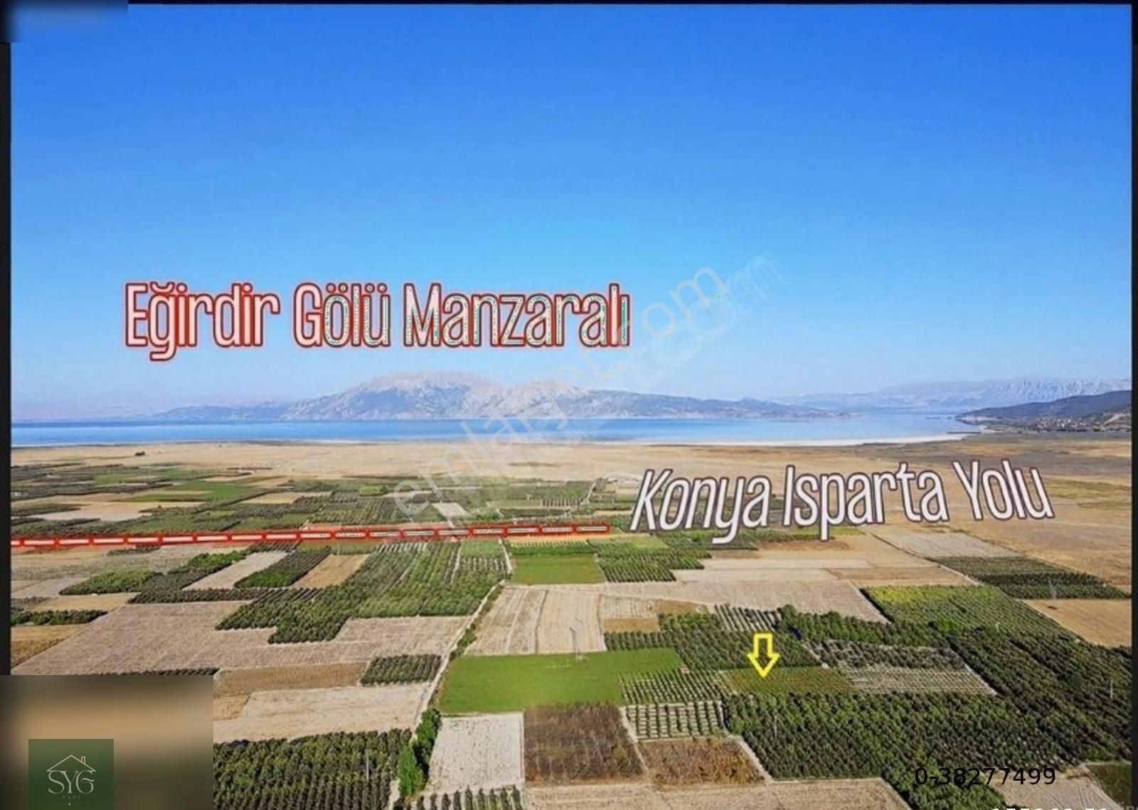 Isparta Senirkent Büyükkabaca 2582m2 Müstakil Tapu Fırsat Tarla