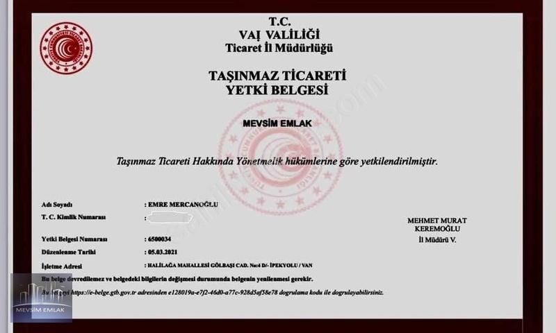 Van Kiralık 2+1 Daire