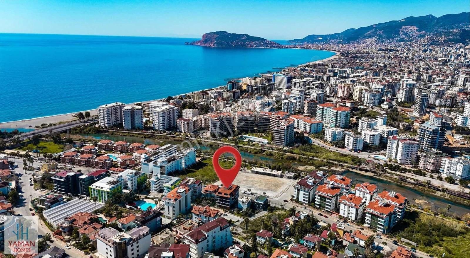 Alanya Kestelde Denize Yakın Satılık Havuzlu 3+1 Daire