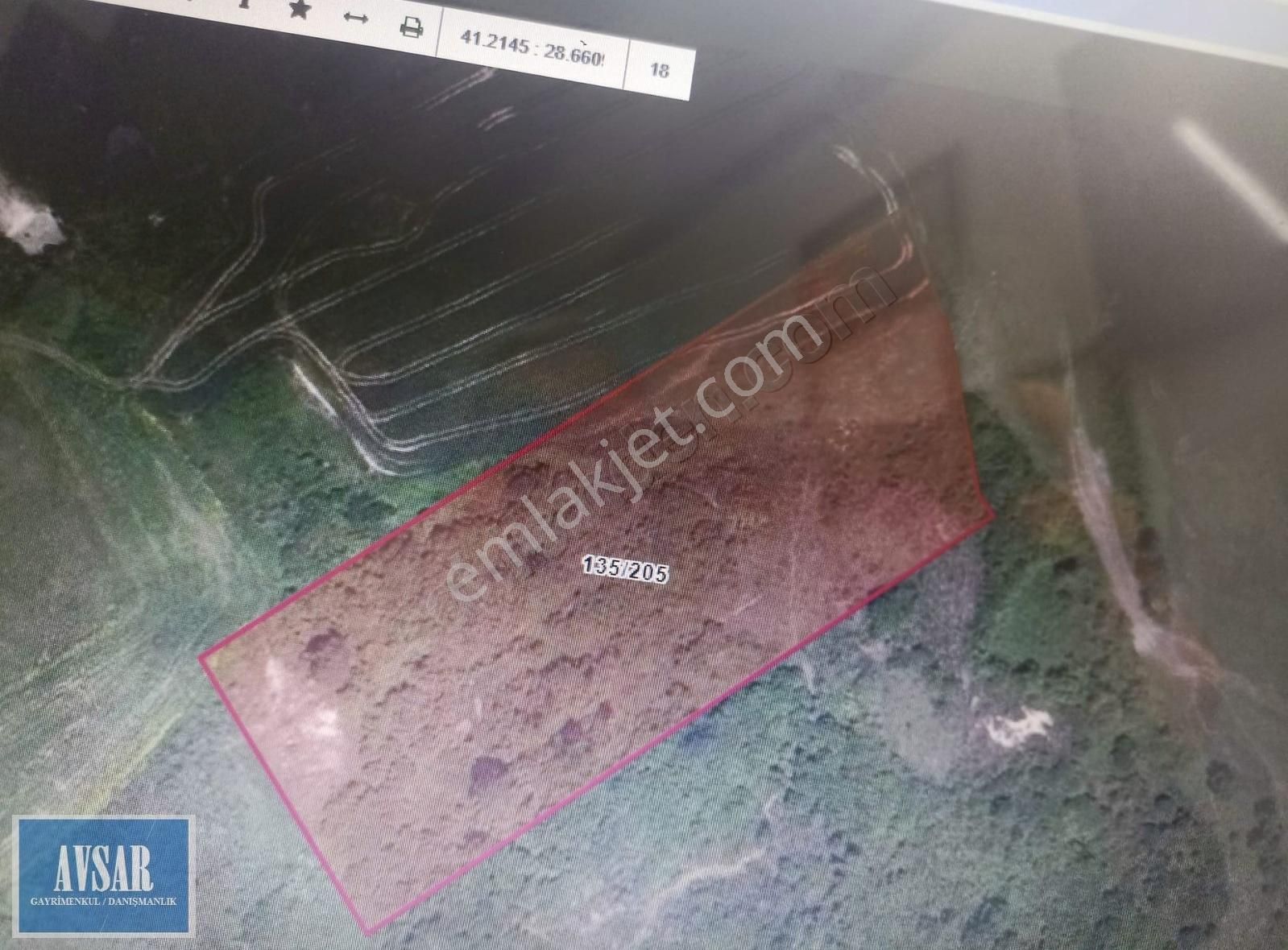 Arnavutköy/ Dursunluda Satılık 202 M2 Arsa Toki Konut Karşısında - Görsel 3