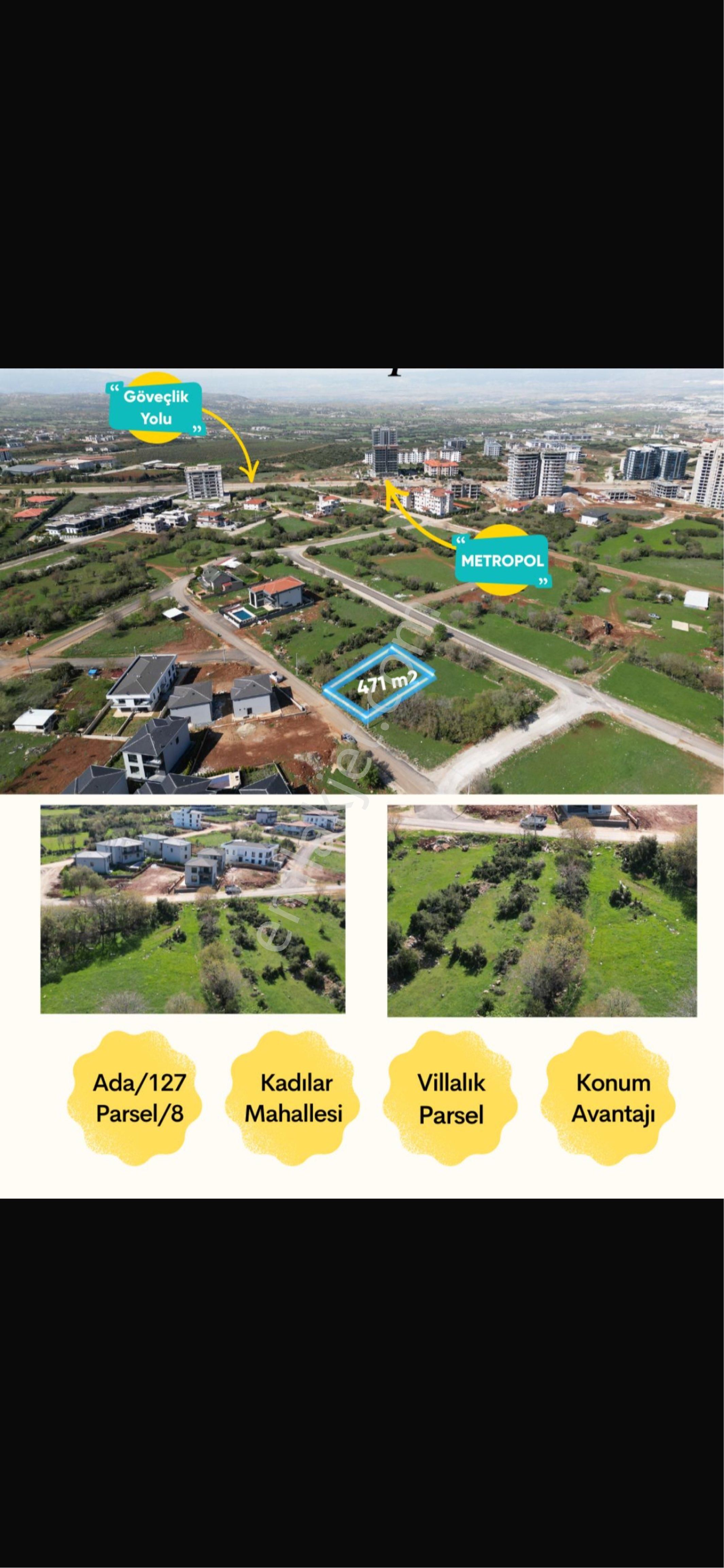 Kadılarda Satılık Villalık Parsel