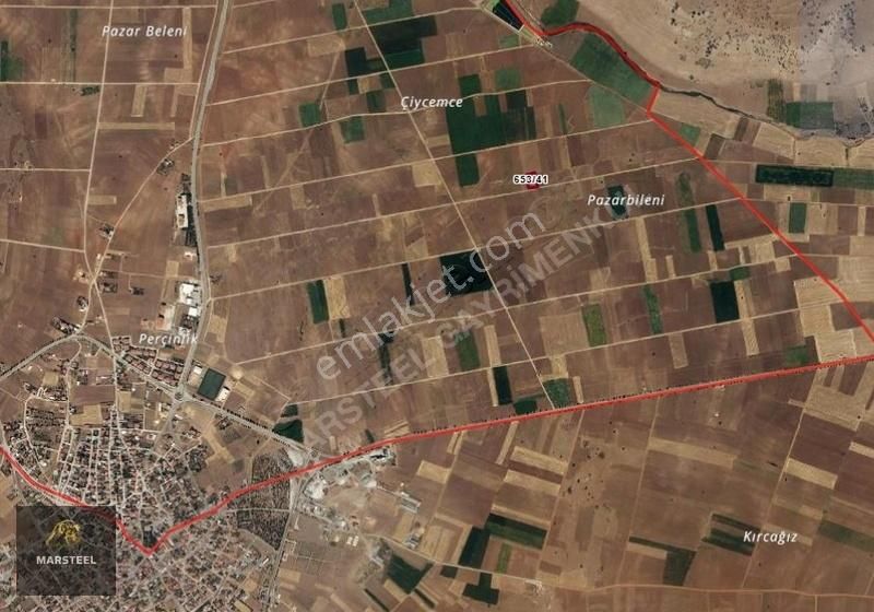 Akören Tülce'de 1573m2 Yatırımlık Tarla