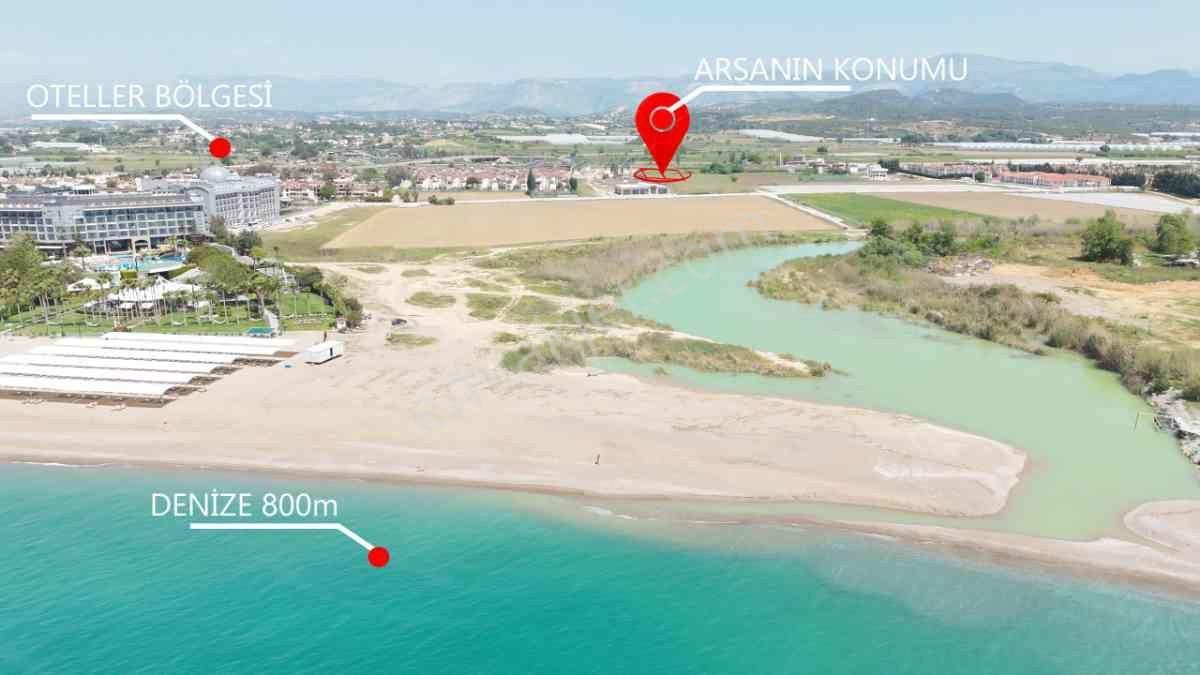 Denıze Sadece 800 Metre Mesafede Satılık Otel Arsası
