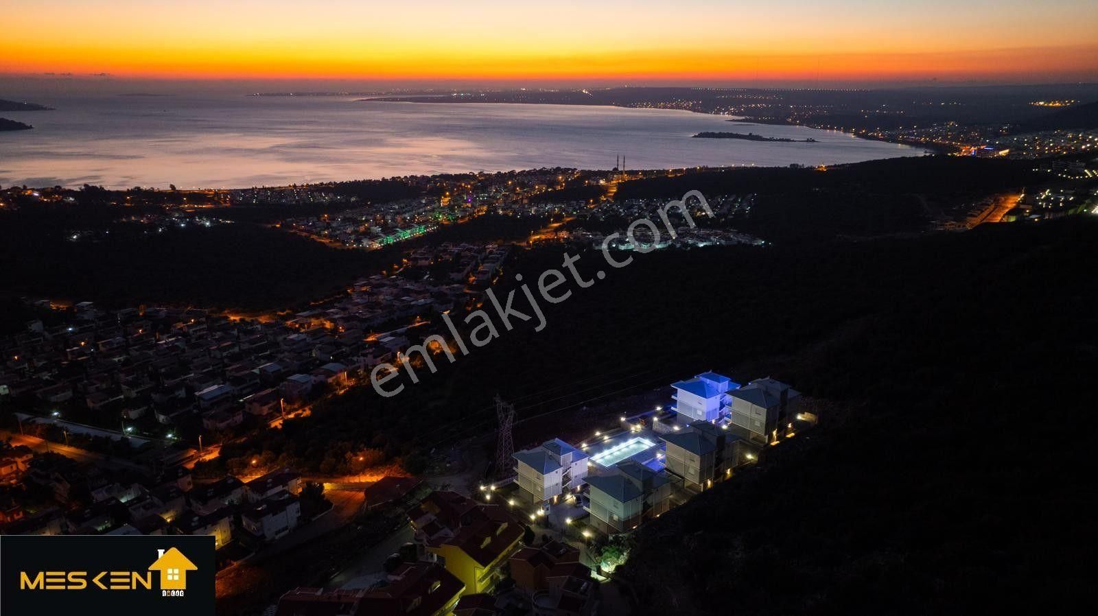 Didim Akbük'de Önü Kapanmaz Panaromik Deniz Manzara 2+1 Daire