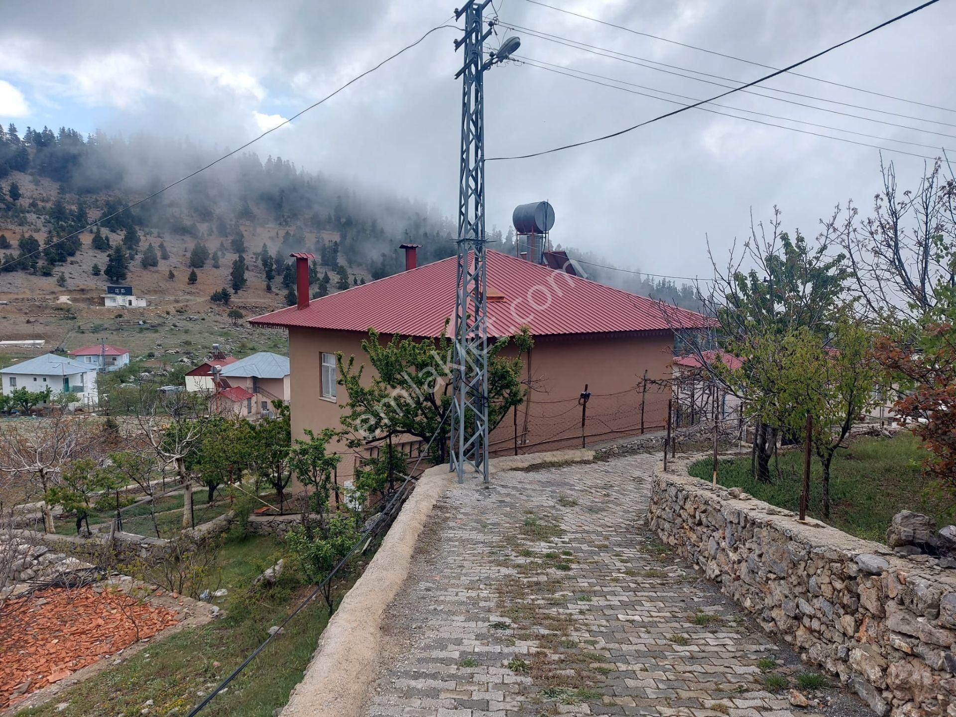 Anamur Kaş Yaylasında 704 Metrekare Arsa İçinde 2 Katlı Eşyalı Satılık Yayla Evi - Görsel 16