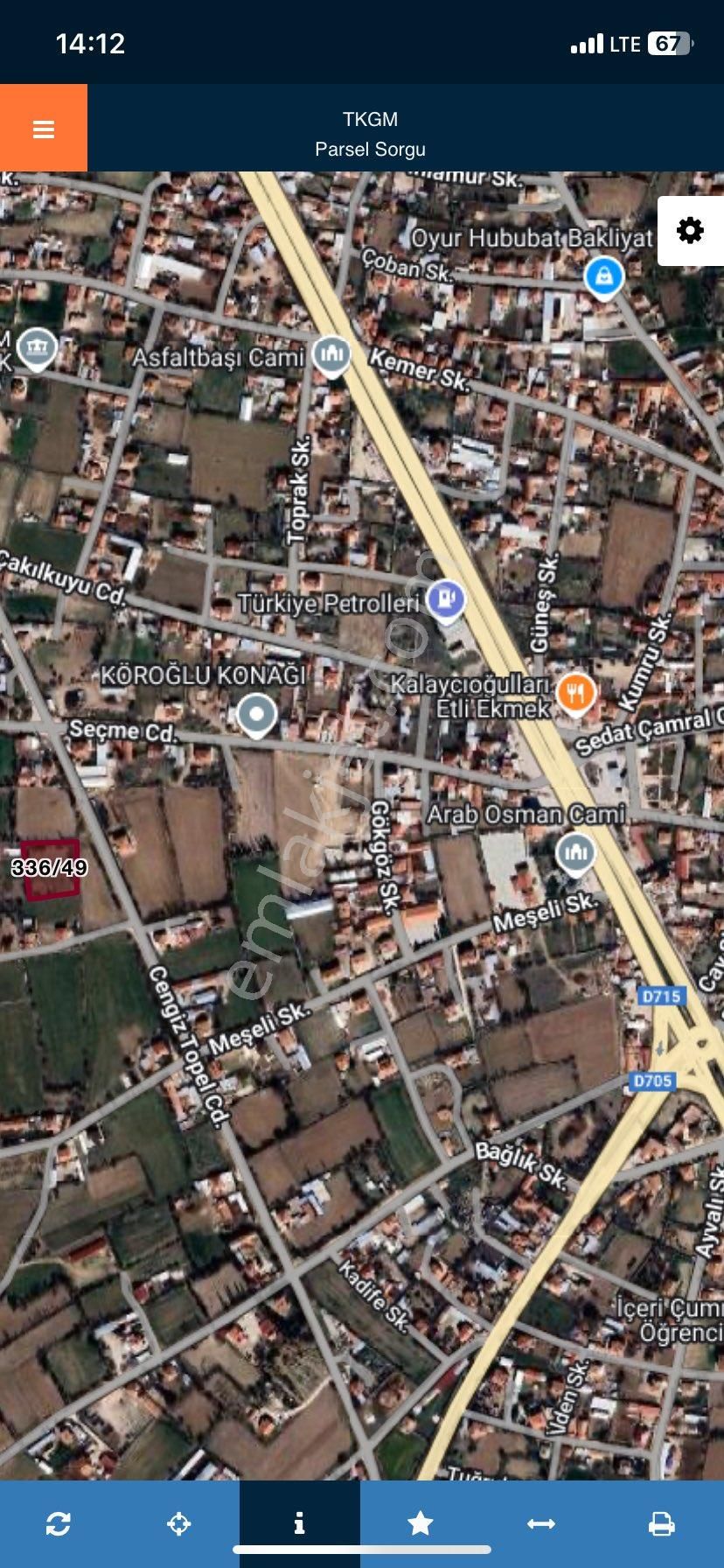 İçeri Çumra Merkezde 3.136 M2 İmarlı Arsa
