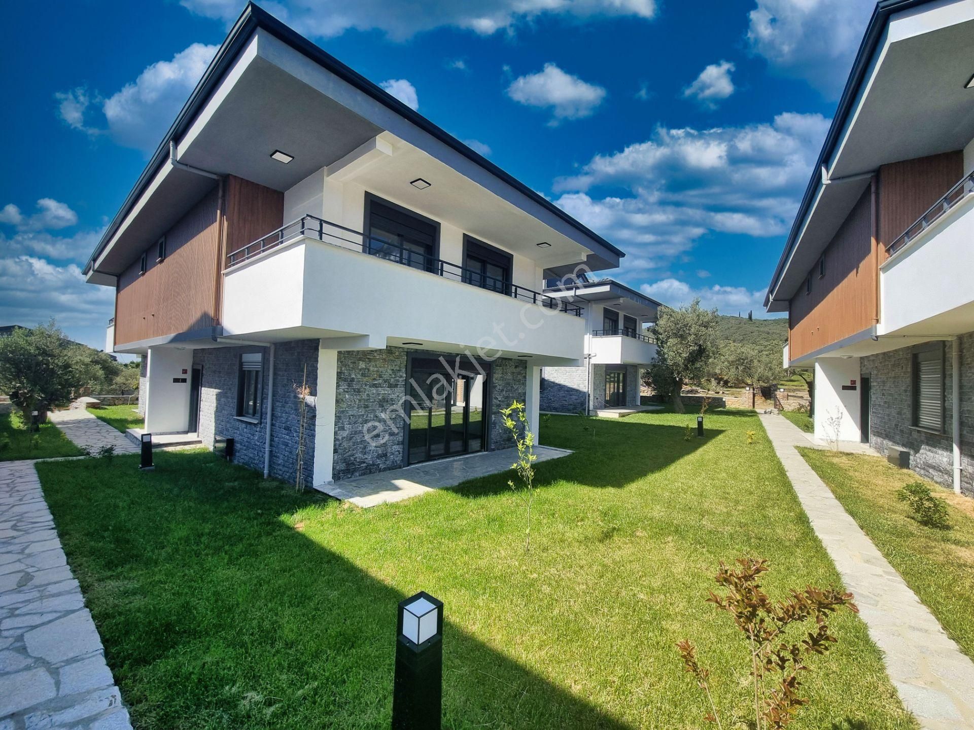 🟣🟣 Aktif'ten Güre'de Satılık Doğanı Tam Kalbinde Yüzme Havuzlu Ferah Manzaralı 3+1 İkiz Villa