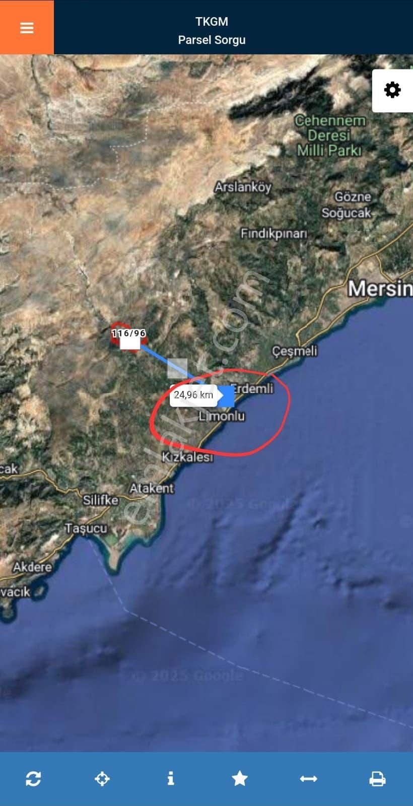 Erdemli Yaylasında 3.452 M2 Bölge Fiyatının Altına Satılıktıt