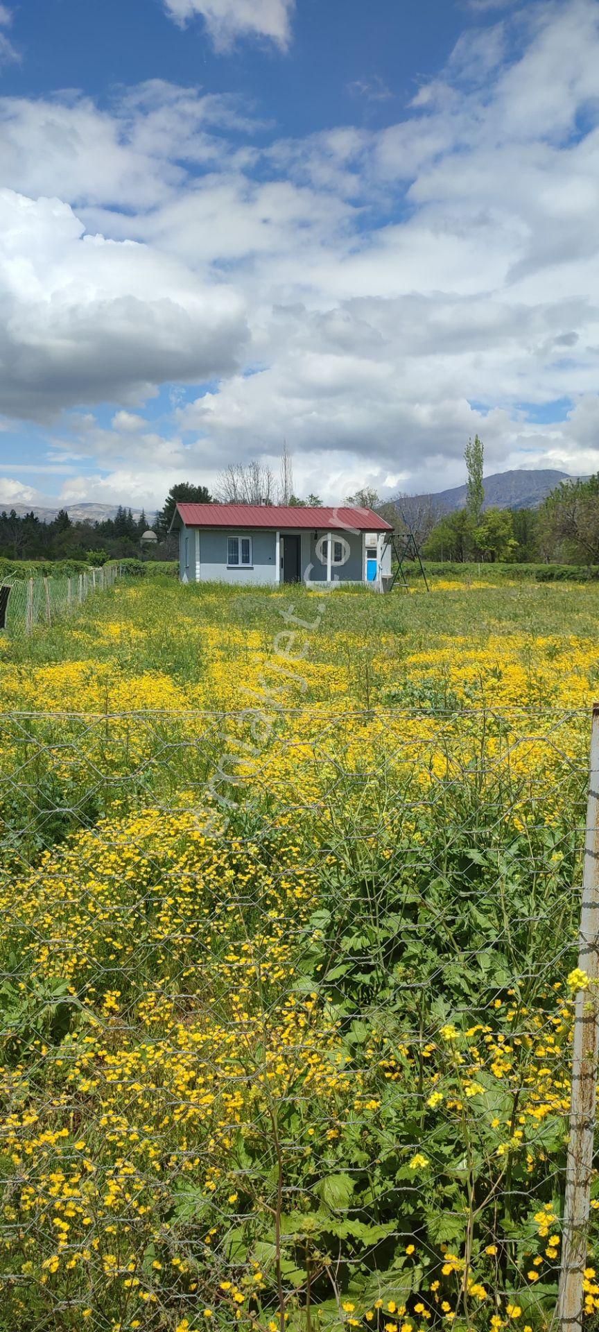 Isparta Atabey İslamköy'de Satılık Konteyner Evli Yolu Açık Hobi Bahçe