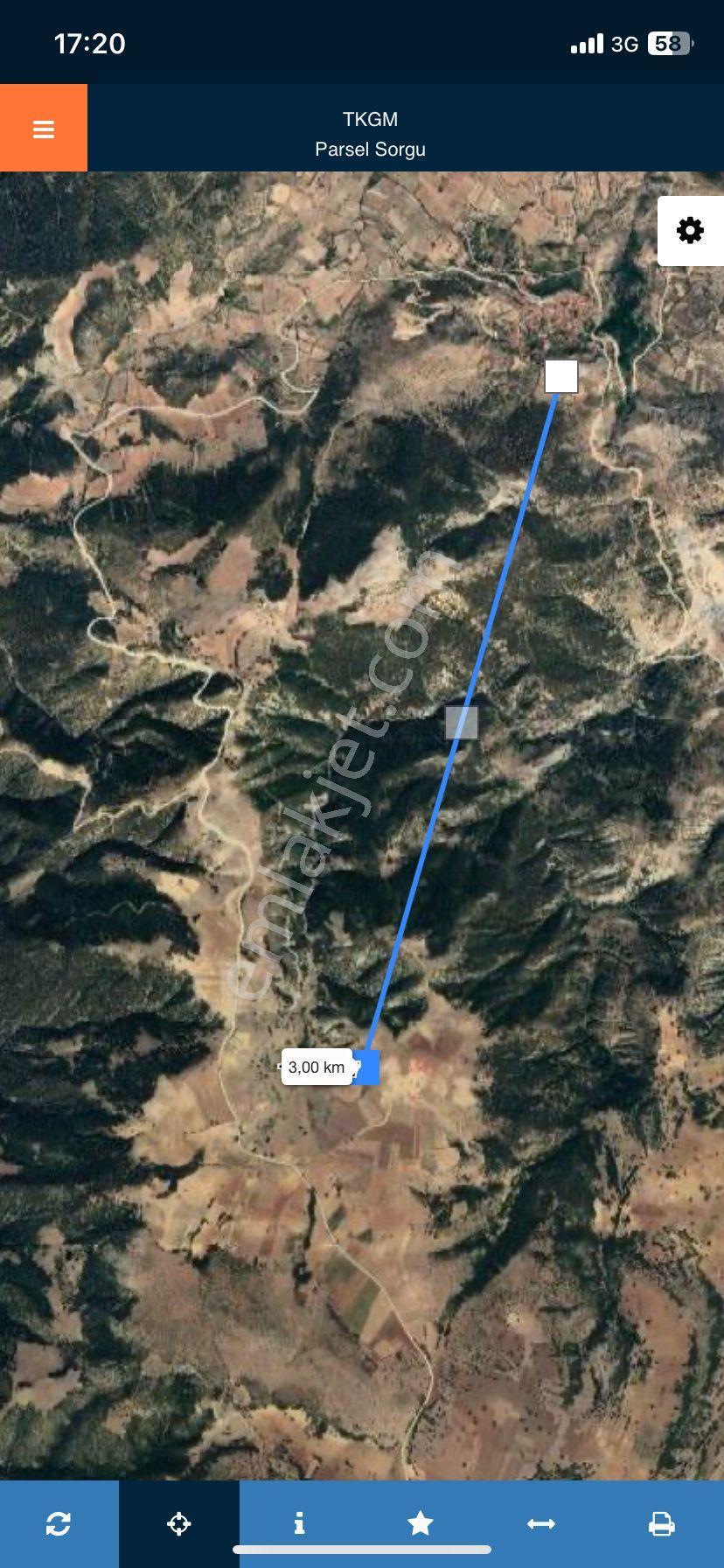 Güneyden Bilecikte İnhisarda Tek Tapu 2350 M2 Tarla - Görsel 6
