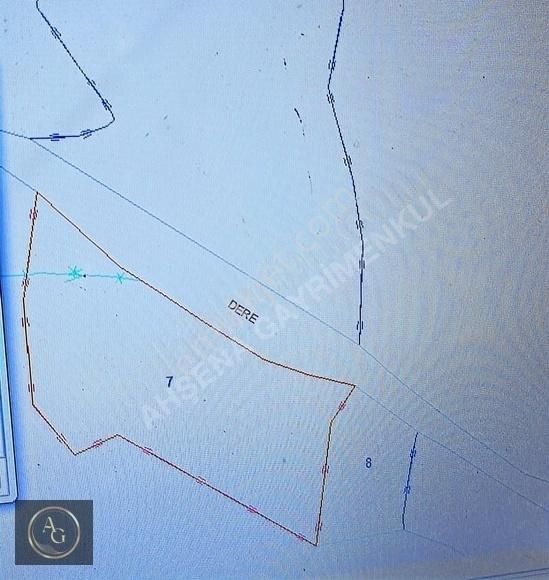 Ahşena'dan Samsun Alaçam'da Dere Kenarı 2943 M2 Satılık Arazi