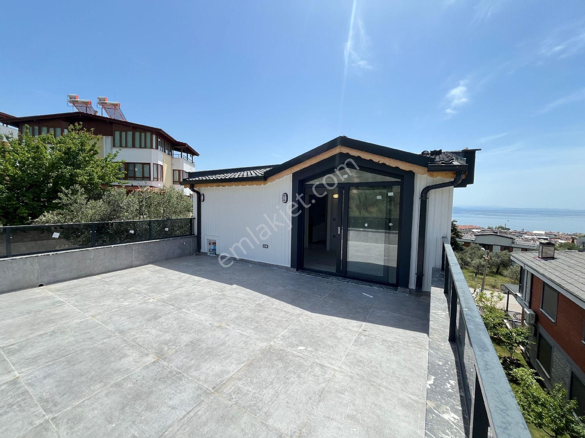 Altınoluk Kazdağı Eteklerinde Deniz Manzaralı Yerden Isıtmalı 3+1 Lüx Sıfır Dublex Daire - Görsel 33