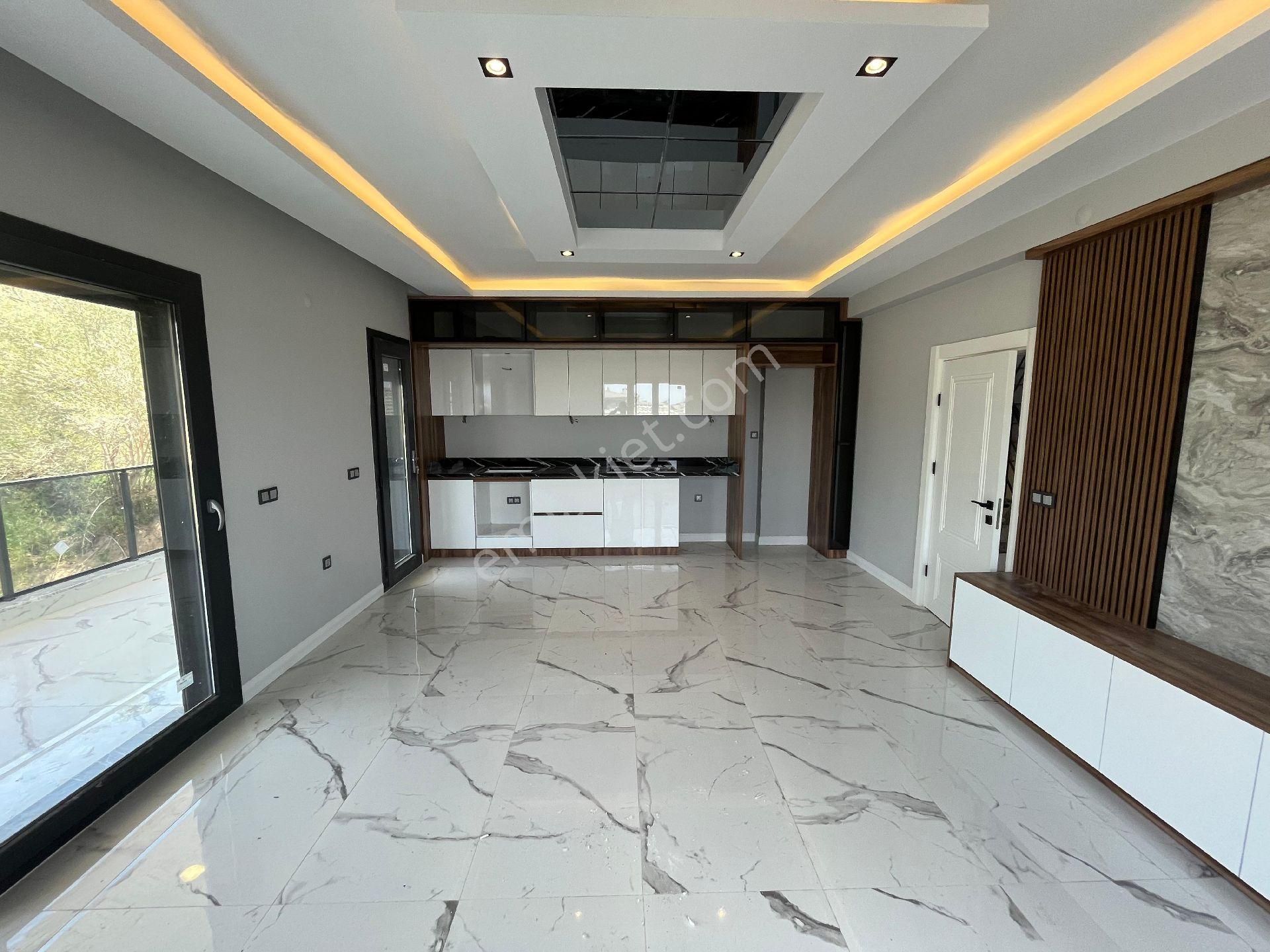 Altınoluk Kazdağı Eteklerinde Deniz Manzaralı Yerden Isıtmalı 3+1 Lüx Sıfır Dublex Daire - Görsel 17