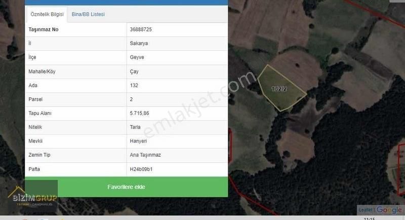 Bizimgrup Güvencesiyle Çiflik Yapımına Uygun Arazi