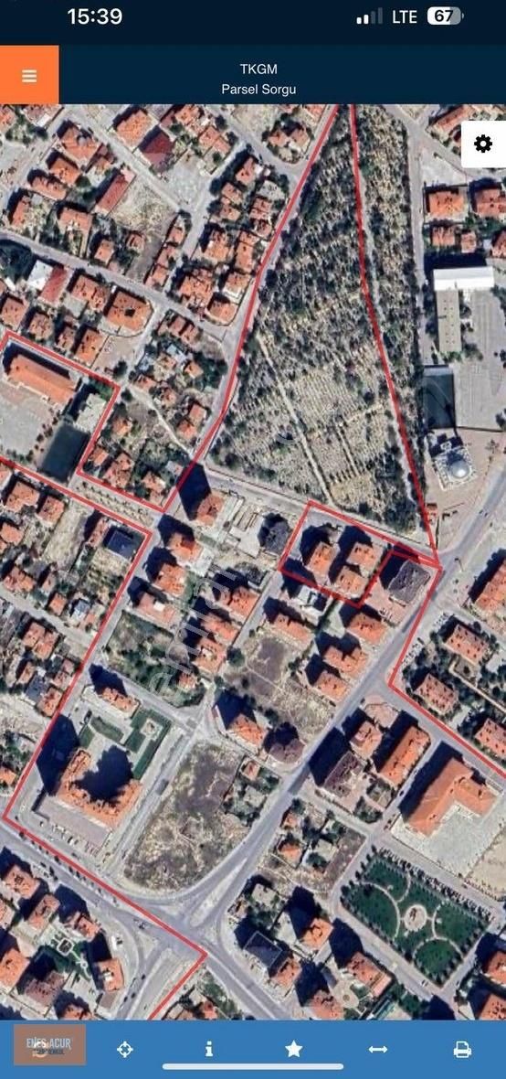 Enes Acur'dan Hocacihan Anadolu Lisesi Arkası 2 Kat İmarlı Arsa